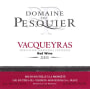 Domaine du Pesquier Vacqueyras 2005 Front Label