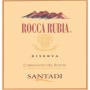 Santadi Rocca Rubia Carignano del Sulcis Riserva 2006 Front Label