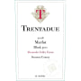 Trentadue Block 500 Merlot 2008 Front Label