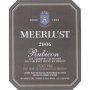 Meerlust Rubicon 2006 Front Label