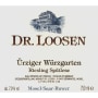 Dr. Loosen Urziger Wurzgarten Riesling Spatlese 2008 Front Label