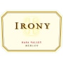 Irony Napa Valley Merlot 2008 Front Label
