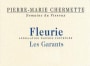 Vissoux Chermette Fleurie Les Garants 2013 Front Label