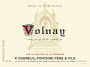Domaine Dubreuil-Fontaine Volnay 2013 Front Label