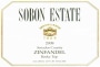 Sobon Estate Rocky Top Zinfandel 2008  Front Label