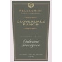 Pellegrini Cloverdale Ranch Cabernet Sauvignon 2007 Front Label