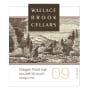 Wallace Brook Cellars Pinot Noir 2009 Front Label