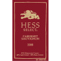 Hess Select Cabernet Sauvignon 2008 Front Label