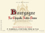 Domaine Dubreuil-Fontaine Bourgogne La Chapelle Notre-Dame 2014 Front Label