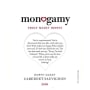Monogamy Truly Madly Deeply Cabernet Sauvignon 2008 Front Label