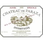 Chateau de Paraza Minervois Cuvee Speciale 2008 Front Label