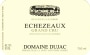 Domaine Dujac Echezeaux Grand Cru 2014 Front Label