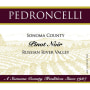 Pedroncelli Russian River Pinot Noir 2009 Front Label