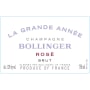 Bollinger La Grande Annee Brut Rose 2002 Front Label