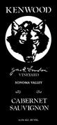 Kenwood Jack London Vineyard Cabernet Sauvignon 2007 Front Label