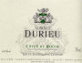 Domaine Durieu Cotes du Rhone Blanc 2006 Front Label