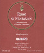 Caparzo Rosso di Montalcino 2007 Front Label