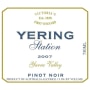 Yering Station Pinot Noir 2007 Front Label