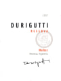 Durigutti Malbec Reserva 2007 Front Label
