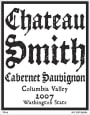 Charles Smith Wines Chateau Smith Cabernet Sauvignon 2007 Front Label
