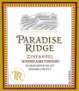 Paradise Ridge Hoenselaars Vineyard Zinfandel 2008 Front Label