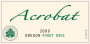 Acrobat Pinot Gris 2009 Front Label