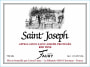 Lionel Faury Saint Joseph 2013 Front Label