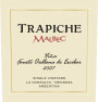 Trapiche Malbec Vina Fausto Orellana de Escobar 2007 Front Label