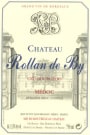Chateau Rollan de By  2008 Front Label