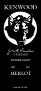 Kenwood Jack London Vineyard Merlot 2007 Front Label