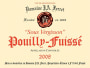 Domaine Ferret Pouilly-Fuisse Sous Vergisson 2008 Front Label