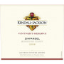 Kendall-Jackson Vintner's Reserve Zinfandel 2008 Front Label