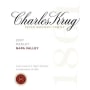 Charles Krug Napa Valley Merlot 2007 Front Label