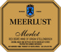 Meerlust Merlot 2006 Front Label