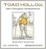 Toad Hollow Francine's Selection Unoaked Chardonnay 2009 Front Label