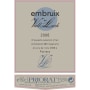 Vall Llach Embruix 2006 Front Label