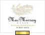 MacMurray Ranch Sonoma Coast Pinot Gris 2009 Front Label