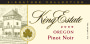 King Estate Willamette Valley Pinot Noir 2009 Front Label