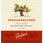 Parducci Sustainable Red Blend 2005 Front Label