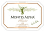 Montes Alpha Series Merlot 2008 Front Label