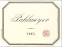 Pahlmeyer Napa Valley Proprietary Red (375ML half-bottle) 2005 Front Label