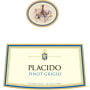 Placido Pinot Grigio 2010 Front Label