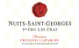 Francois Lamarche Nuits-Saint-Georges Les Cras Premier Cru 2012 Front Label