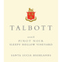 Talbott Pinot Noir Sleepy Hollow Vineyards 2008 Front Label