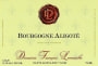 Francois Lamarche Bourgogne Aligote 2014 Front Label