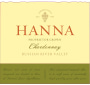Hanna Chardonnay 2009 Front Label