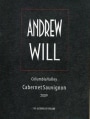 Andrew Will Winery Columbia Valley Cabernet Sauvignon 2009 Front Label