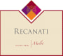 Recanati Upper Galilee Merlot (OU Kosher) 2009 Front Label