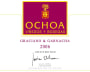 Ochoa Graciano-Garnacha 2006 Front Label