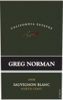 Greg Norman Estates Sauvignon Blanc 2008 Front Label